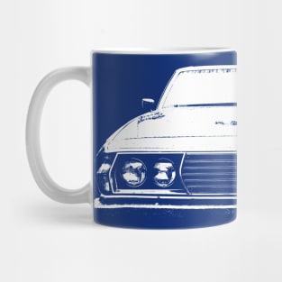 Leyland P76 1970s Australian classic car monoblock Mug